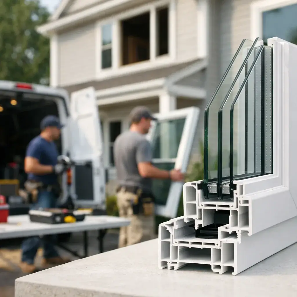 Southern Gateway — window installation