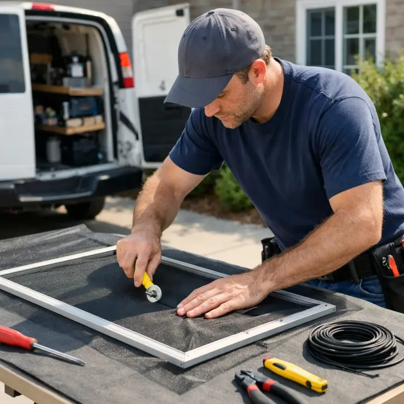 Window Screen Repair Spotsylvania Courthouse